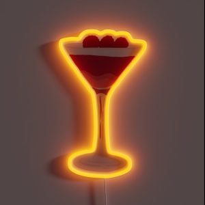 French Martini RGB Neon Sign