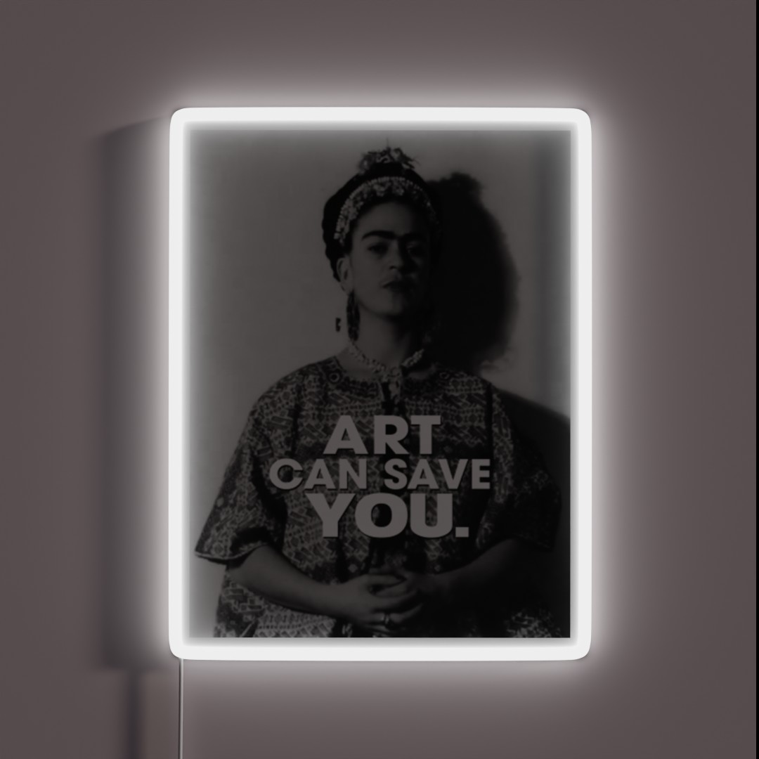 Frida Kahlo RGB Neon Sign Frida Kahlo RGB Neon Sign