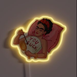 Frida Kahlo RGB Neon Sign Frida Kahlo RGB Neon Sign