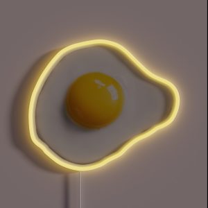 Fried Egg RGB Neon Sign Fried Egg RGB Neon Sign
