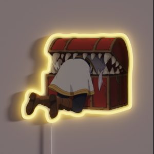 Frieren Eaten RGB Neon Sign