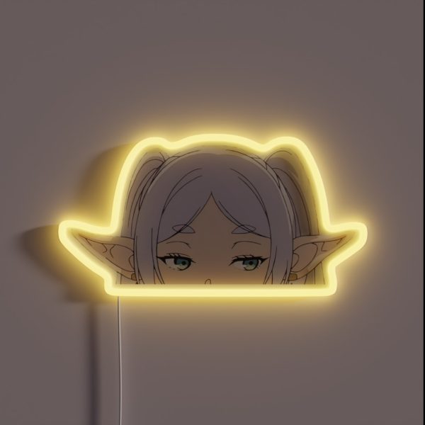 Frieren Peeker RGB Neon Sign