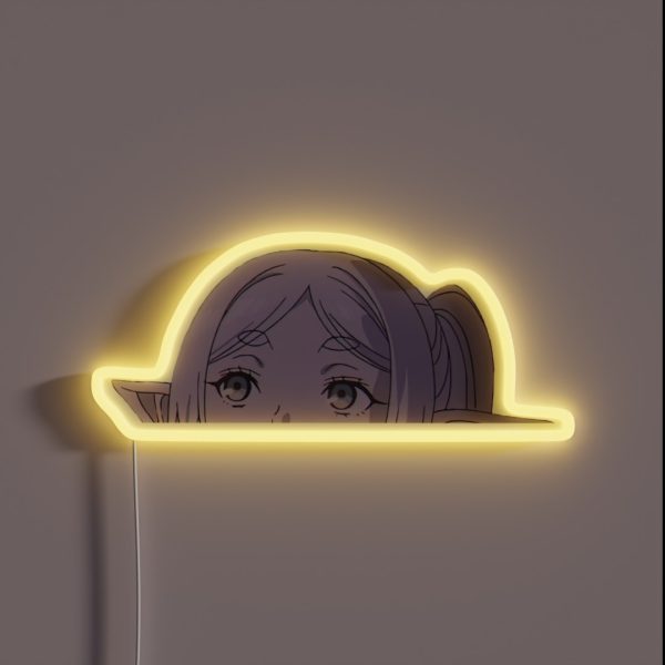 Frieren Peeker RGB Neon Sign