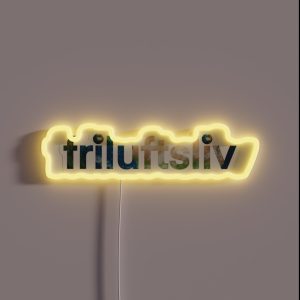 Friluftsliv World RGB Neon Sign