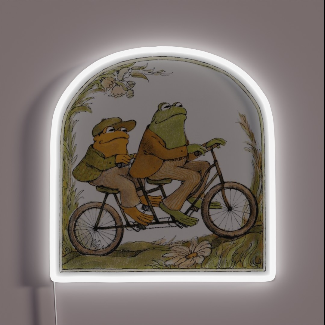 Frog And Toad RGB Neon Sign Frog And Toad RGB Neon Sign