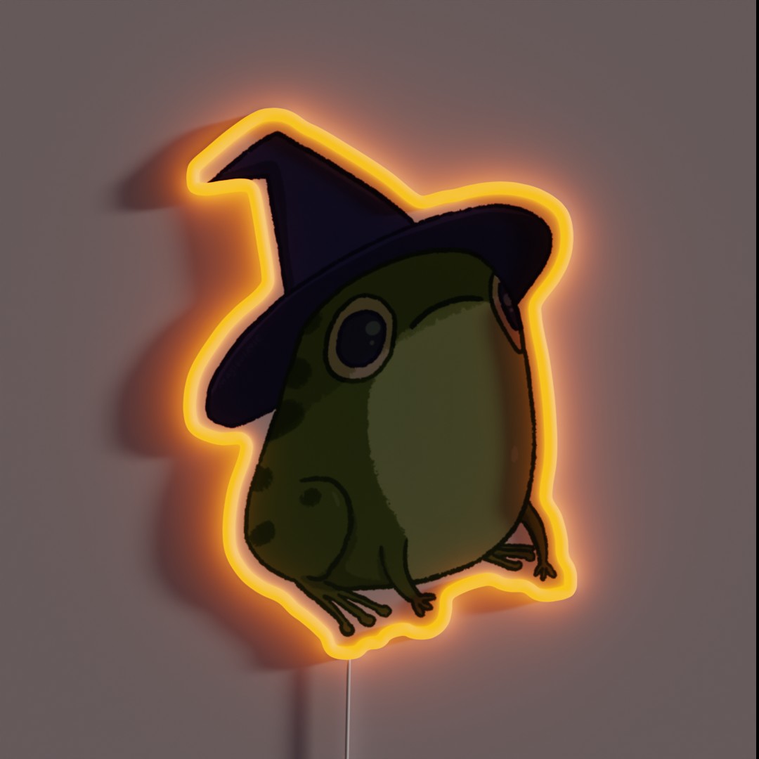 Frog Witch RGB Neon Sign Frog Witch RGB Neon Sign