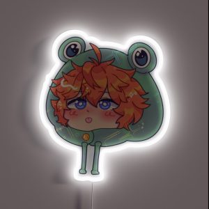 Froggy Hat Tartaglia RGB Neon Sign Froggy Hat Tartaglia RGB Neon Sign