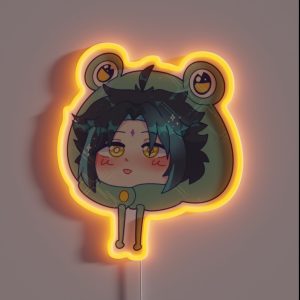 Froggy Hat Xiao RGB Neon Sign