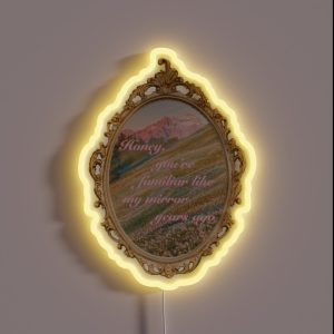 From Eden Mirror RGB Neon Sign
