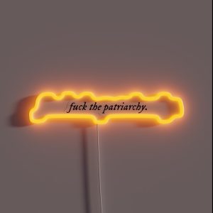 Fuck The Patriarchy RGB Neon Sign Fuck The Patriarchy RGB Neon Sign
