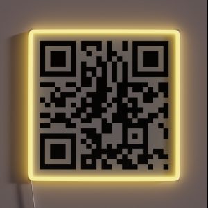 Fuck Ya Life Bing Bong QR Code RGB Neon Sign Fuck Ya Life Bing Bong QR Code RGB Neon Sign