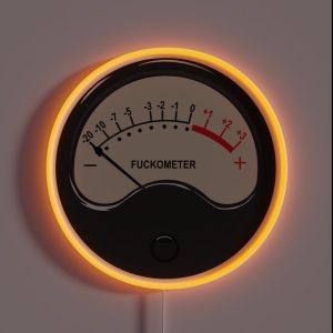 Fuckometer RGB Neon Sign