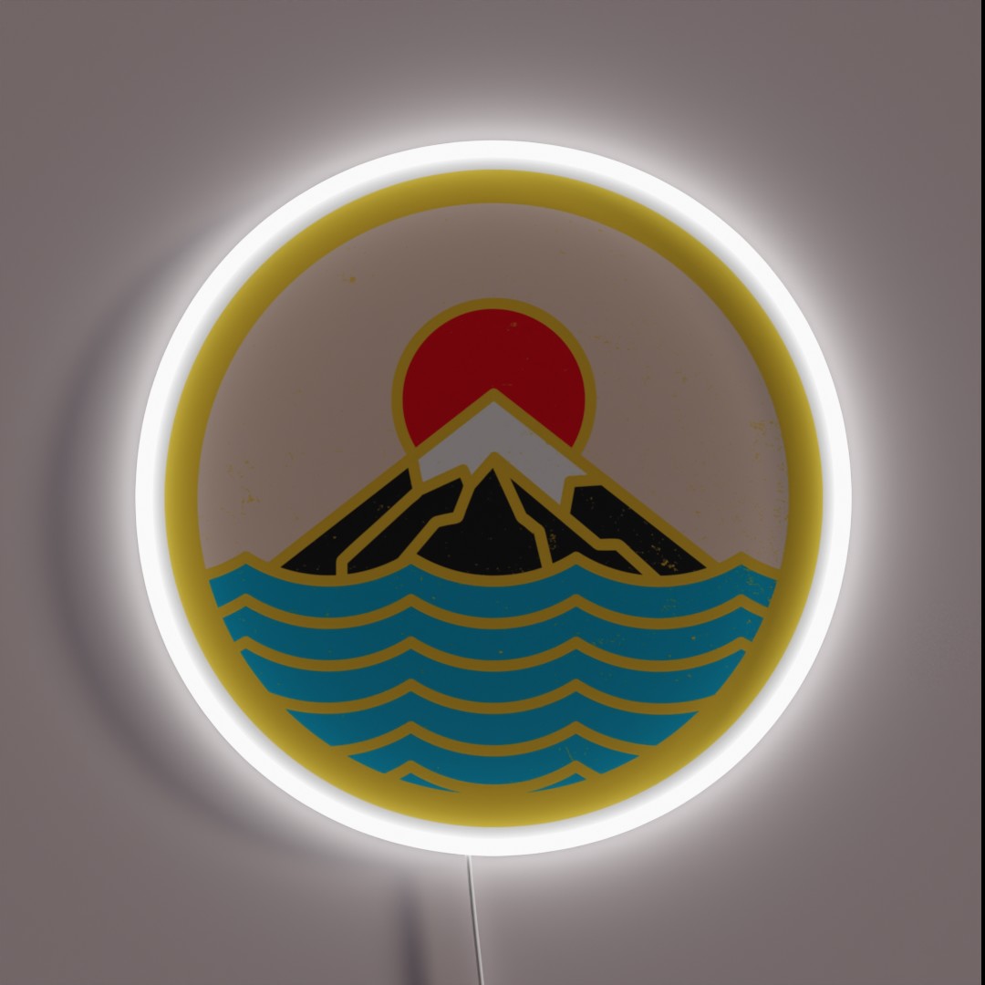 Fuji RGB Neon Sign Fuji RGB Neon Sign