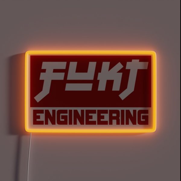 Fukt Engineering RGB Neon Sign