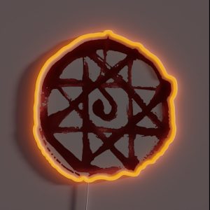 Fullmetal Alchemist Blood Seal RGB Neon Sign
