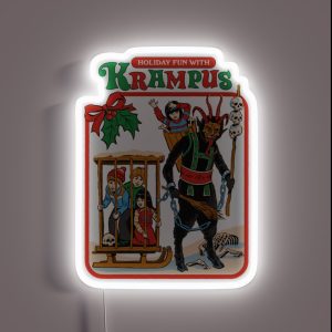 Fun With Krampus RGB Neon Sign