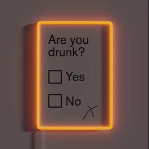 Funny Bartender RGB Neon Sign