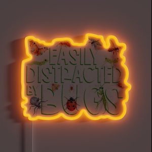 Funny Bug Insect Lover Bug Collector RGB Neon Sign Funny Bug Insect Lover Bug Collector RGB Neon Sign