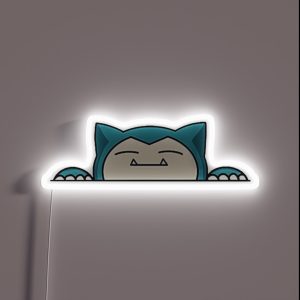 Funny Cute Snorlax Cartoon Anime Memes RGB Neon Sign Funny Cute Snorlax Cartoon Anime Memes RGB Neon Sign