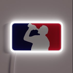 Funny Drinking League RGB Neon Sign