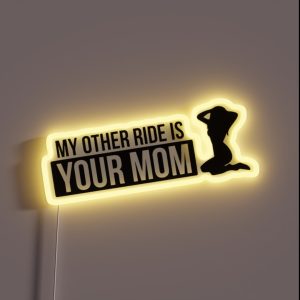 Funny Rude Bumper RGB Neon Sign