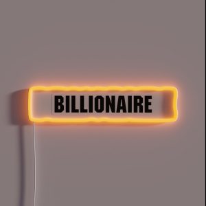 Future Billionaire RGB Neon Sign Future Billionaire RGB Neon Sign