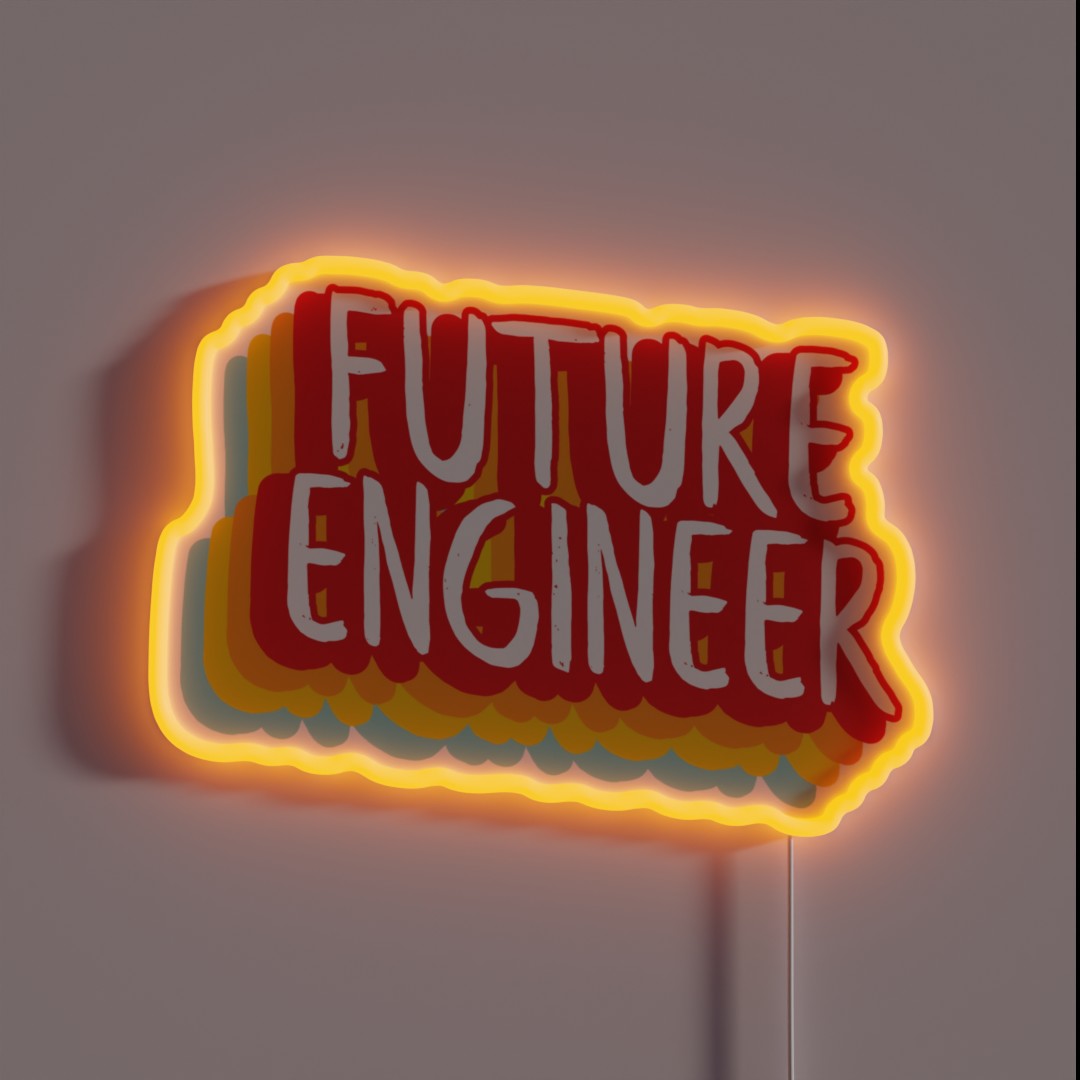 Future Engineer RGB Neon Sign Future Engineer RGB Neon Sign