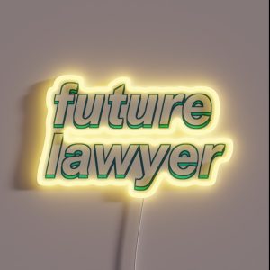 Future Lawyer RGB Neon Sign