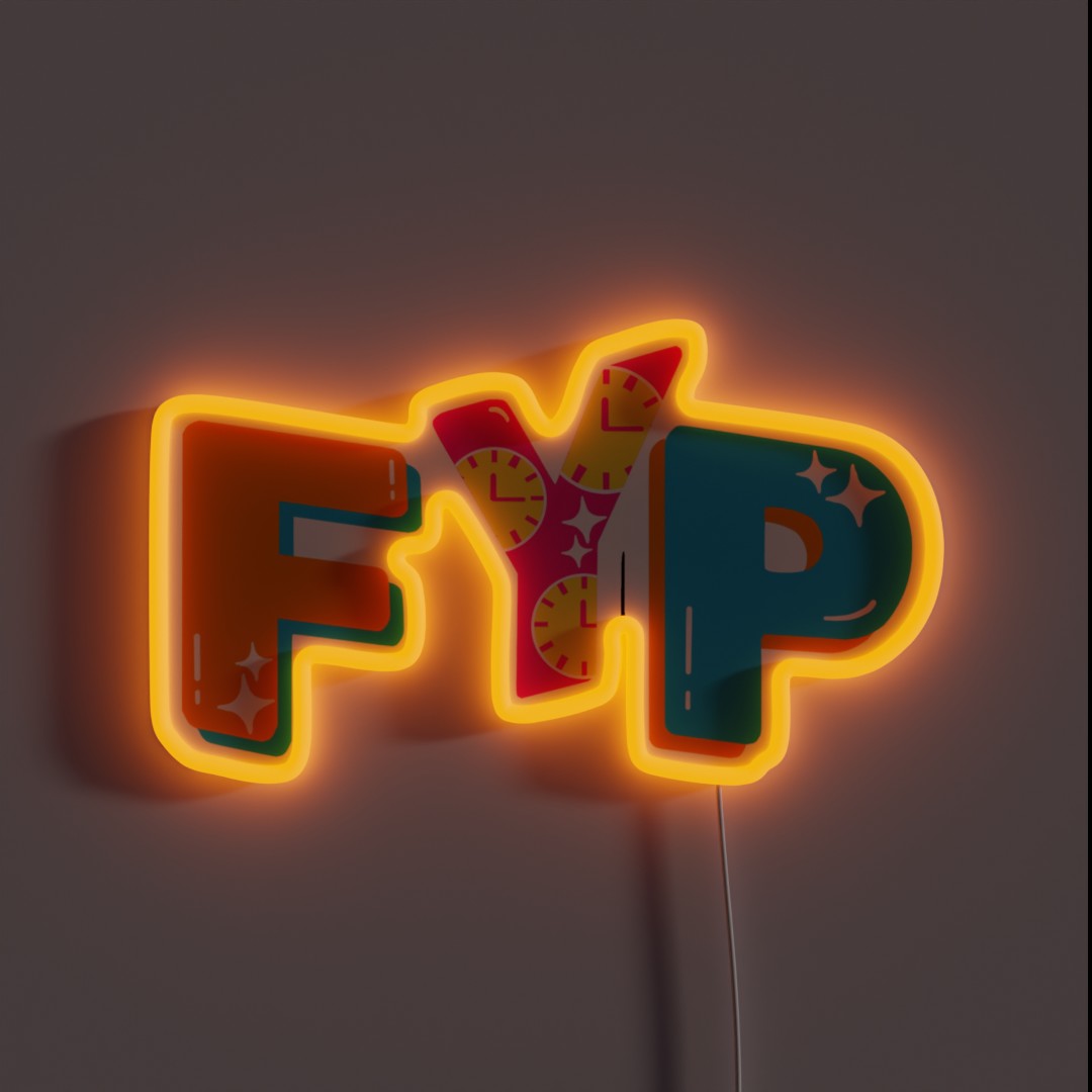 FYP 9 To 5 RGB Neon Sign FYP 9 To 5 RGB Neon Sign