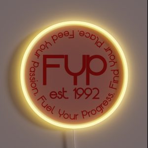 FYP Circle RGB Neon Sign FYP Circle RGB Neon Sign