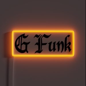 G Funk RGB Neon Sign