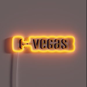 G Vegas RGB Neon Sign