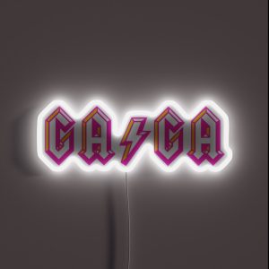 GAGA RGB Neon Sign