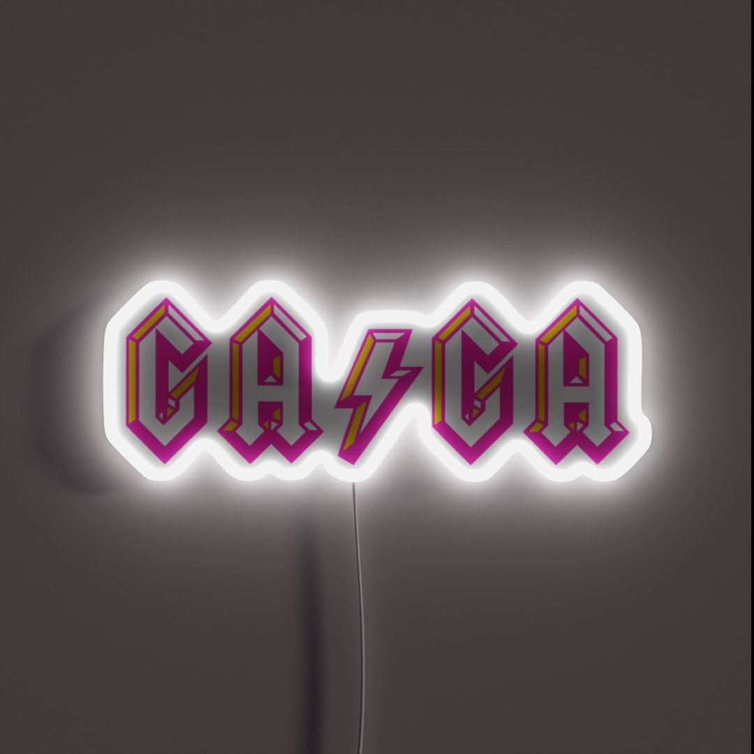 GAGA RGB Neon Sign GAGA RGB Neon Sign