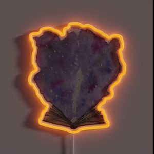 Galaxy In A Book RGB Neon Sign Galaxy In A Book RGB Neon Sign
