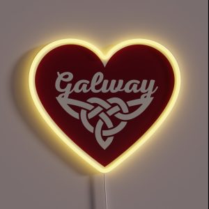 Galway Celtic Irish RGB Neon Sign Galway Celtic Irish RGB Neon Sign