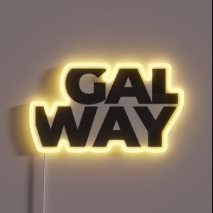 Galway Design Cut RGB Neon Sign