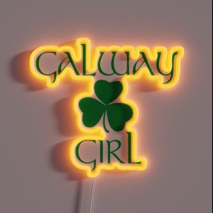 Galway Girl Ireland RGB Neon Sign