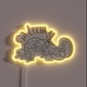 Galway Ireland RGB Neon Sign Galway Ireland RGB Neon Sign