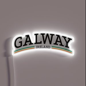 Galway Ireland RGB Neon Sign Galway Ireland RGB Neon Sign