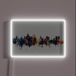 Galway Ireland Skyline RGB Neon Sign Galway Ireland Skyline RGB Neon Sign