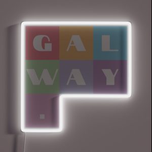 Galway Pastels RGB Neon Sign