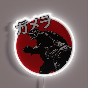 Gamera Japanes Clasic RGB Neon Sign Gamera Japanes Clasic RGB Neon Sign