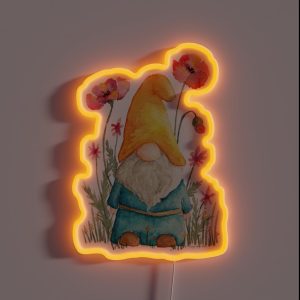 Garden Gnome RGB Neon Sign Garden Gnome RGB Neon Sign
