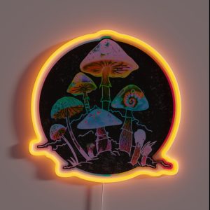 Garden Of Shrooms 2020 RGB Neon Sign