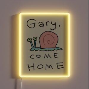 Gary Come Home RGB Neon Sign