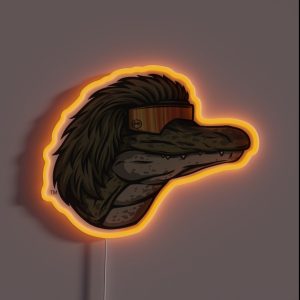 Gator Mullet RGB Neon Sign