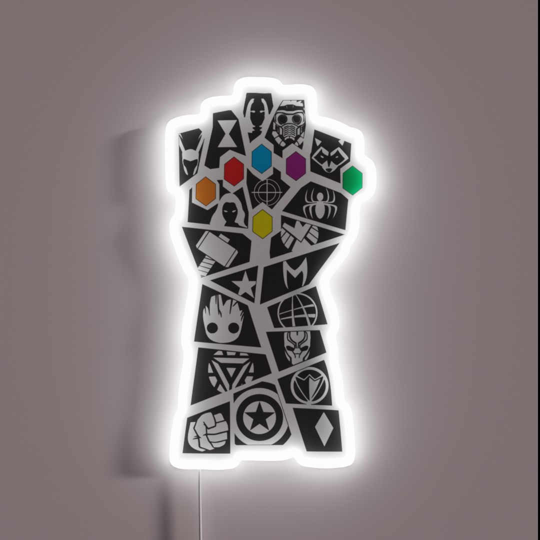 Gauntlet RGB Neon Sign Gauntlet RGB Neon Sign