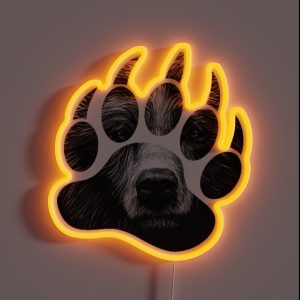 Gay Bear Claw RGB Neon Sign