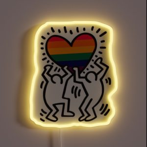 Gay Haring RGB Neon Sign Gay Haring RGB Neon Sign